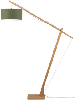 GOOD&MOJO Vloerlamp Montblanc - Bamboe|Groen - 175x47x207cm Bruin