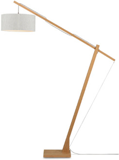 GOOD&MOJO Vloerlamp Montblanc - Bamboe|Naturel - 175x47x207cm Bruin