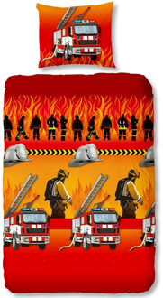 Good Morning brandweer dekbedovertrek, 140 x 200/220 cm