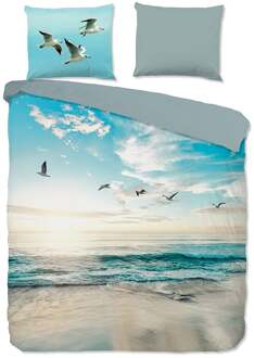 Good Morning Dekbedovertrek Katoen - Brisa - Lits-Jumeaux (240x220 Cm) - Meerkleurig Katoen - Natuur & Landschap & Dieren - Good Morning - Dekbed-Discounter.nl - 240 x 200/220 cm