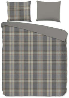 Good Morning Dekbedovertrek Katoen - Jacoba - Eenpersoons (140x200 Cm) - Meerkleurig Katoen - Ruiten & Patroon - Good Morning - Dekbed-Discounter.nl - 140 x 200/220 cm