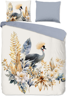 Good Morning Dekbedovertrek Katoen - Loha - Lits-Jumeaux (240x220 Cm) - Meerkleurig Katoen - Bloemen & Dieren - Good Morning - Dekbed-Discounter.nl - 240 x 200/220 cm