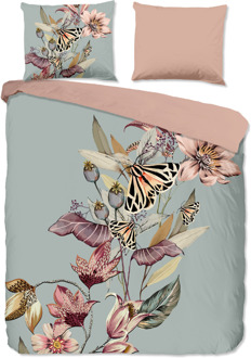 Good Morning Dekbedovertrek Katoen - Lyave - Lits-Jumeaux (240x220 Cm) - Meerkleurig Katoen - Natuur & Bloemen - Good Morning - Dekbed-Discounter.nl