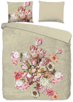 Good Morning Dekbedovertrek Katoen - Miran - Tweepersoons (200x200 Cm) - Meerkleurig Katoen - Bloemen - Good Morning - Dekbed-Discounter.nl - 200 x 200/220 cm