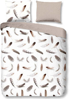 Good Morning Feathers Kinder Dekbedovertrek 240 x 220 cm - Wit