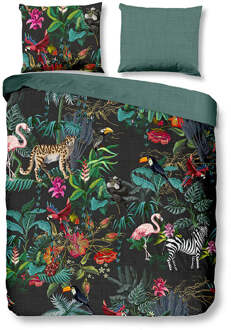 Good Morning Funky Dekbedovertrek - Lits-jumeaux (240x200/220 Cm + 2 Slopen) - Katoen - Multi Multikleur