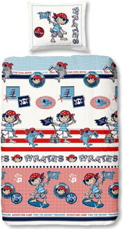 Good Morning piraat dekbedovertrek, 140 x 200/220 cm