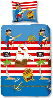 Good Morning piraten dekbedovertrek, 140 x 200/220 cm