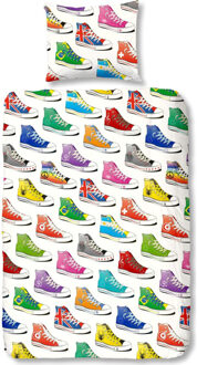 Good Morning sneakers dekbedovertrek, 140 x 200/220 cm