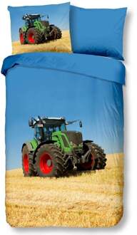 Good Morning Tractor dekbedovertrek - 1-persoons (140x200/220 cm + 1 Multicolor