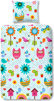 Good Morning uil dekbedovertrek, 140 x 200/220 cm