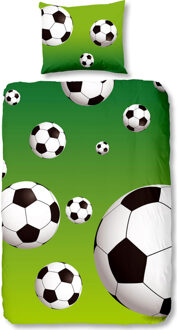 Good Morning voetbal dekbedovertrek, 140 x 200/220 cm