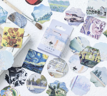 Good painting diy decorative sticker(1pack=46pieces)