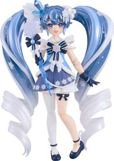 Good Smile Company Character Vocal Series 01: Hatsune Miku Figma Action Figure Snow Miku: Crystal Snow Ver. 13 cm
