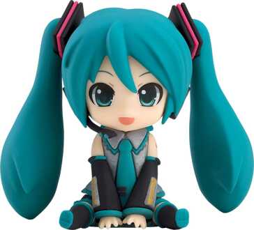 Good Smile Company Character Vocal Series 01: Hatsune Miku Piapro Characters Rubber Mascot Nendroid Plus Mini Figure Hatsune Miku 8 cm