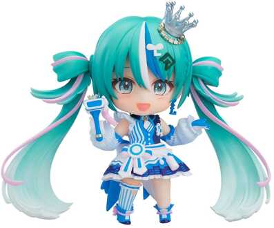 Good Smile Company Character Vocal Series 01: Hatsune Miku PVC Statue Nendoroid Lawson's 50th anniversary Special Live Ver. 10 cm