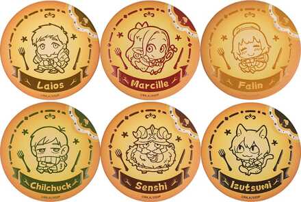 Good Smile Company Delicious in Dungeon Pinback Button 6 cm Assortment (6)