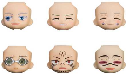 Good Smile Company Jujutsu Kaisen Nendoroid More Decorative Parts for Nendoroid Figures Face Face Swap Jujutsu Kaisen 02