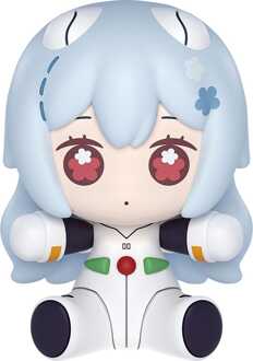 Good Smile Company Neon Genesis Evangelion: Rebuild of Evangelion Huggy Good Smile Chibi Figure Rei Ayanami: Long Hair Ver. 7 cm