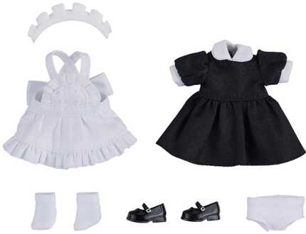 Good Smile Company Original Character for Nendoroid Doll Figures Outfit Set: Maid Outfit Mini (Black)
