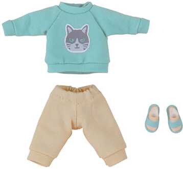 Good Smile Company Original Character for Nendoroid Doll Figures Outfit Set: Sweatshirt and Sweatpants (Light Blue)