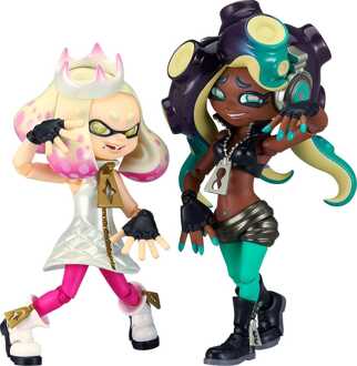 Good Smile Company Splatoon 2 Figma Action Figures Off the Hook Pearl & Marina 9 - 10 cm