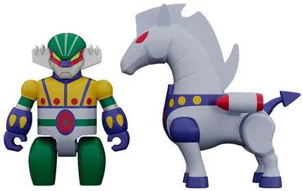 Good Smile Company Steel Jeeg Brickroid Action Figures 2-Pack Steel Jeeg: Pantheroid Set 5 cm