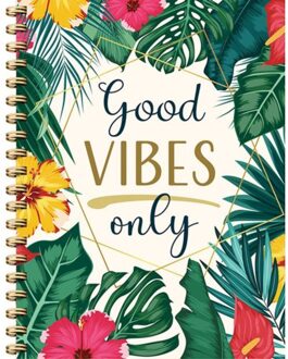 Good Vibes Only - Spiraalboek (Lijnen) / Good Vibes Only - Carnet