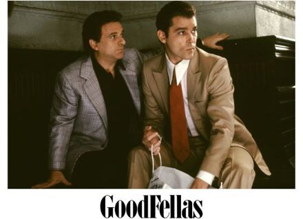 Goodfellas Joe Pesci And Ray Liotta Men's T-Shirt - White - M Wit