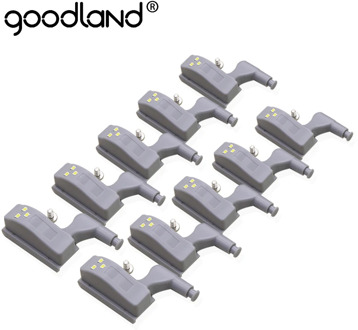 Goodland LED Under Cabinet Light Sensor Wardrobe Light Universal Led Armario Inner Hinge Lamp For Kitchen Cupboard Closet