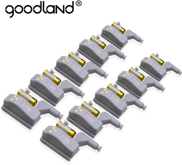 Goodland LED Under Cabinet Light Sensor Wardrobe Light Universal Led Armario With Battery For Kitchen Cupboard Closet Night Lamp
