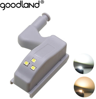 Goodland LED Under Cabinet Light Universal Wardrobe Light Sensor Led Armario Inner Hinge Lamp For Cupboard Closet Kitchen
