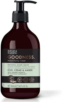 Goodness Handzeep Oudh, Ceder & Amber 500ML