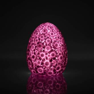 Goodnight Light DAISY lamp LED acculamp, lilac licht lila