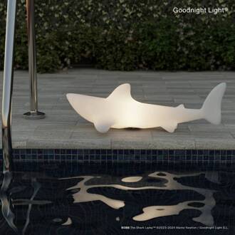 Goodnight Light LED lamp BOBB de haai, drijfbaar, RGBW wit