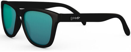 GoodR Original Zonnebril zwart/groen - ONE-SIZE