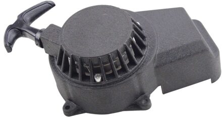 GOOFIT Zwart Aluminium Trekstarter Repeteerstarter Montage voor 2 takt 47cc 49cc Pocket Bike Crossmotor K070-170