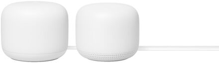 Google Bundel Multiroom wifi Router + wifi Punt (Wit)