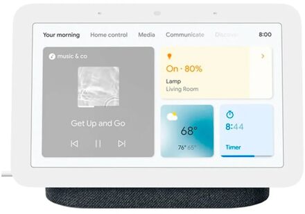 Google Nest Hub 2 Basissysteem Grijs