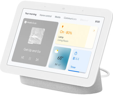 Google Nest Hub 2 Basissysteem Wit