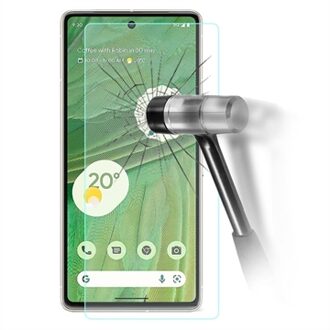 Google Pixel 7 Glazen Screenprotector - 9H - Doorzichtig