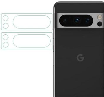 Google Pixel 8 Pro Imak HD Cameralens Beschermer van gehard glas - 2 St.