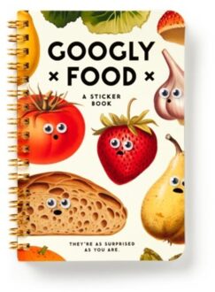 Googly Food Sticker Book - A Brass Monkey Sticker Book - Brass Monkey
