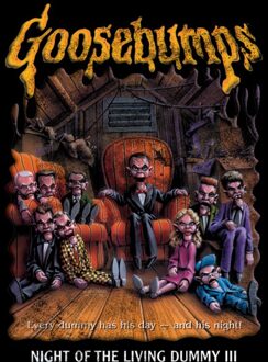 Goosebumps Night Of The Living Dummy Three Unisex T-Shirt - Black - S Zwart