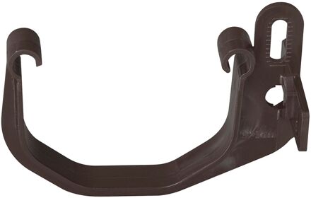 Gootbeugel Voor Minigoot 65mm - Pvc - Bruin