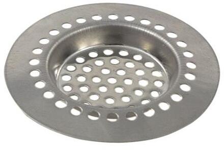 Gootsteenzeefje RVS Ø6,5cm zilver