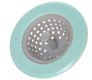 Gootsteenzeefje Siliconen Zeef Aanrecht Filter Mesh Vulstoffen Voor Haar Gootsteen Zeef Dingen Voor Keuken Accessoires groen