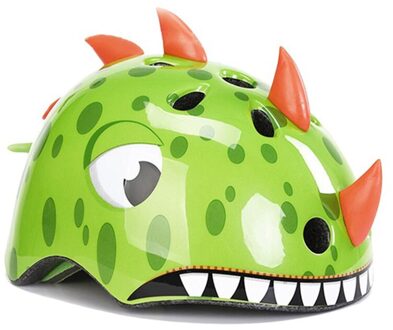 Goplus Kid Veiligheid Fietshelmen Hoge Dichtheid Pc Cartoon Schaatsen Kind Fietsen Paardrijden Kids Fiets Helmen Skiën Veiligheid Helm dinosaurus / S