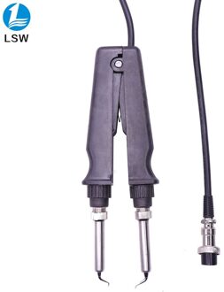 GORDAK 902 BGA Rework Soldeerstation Dubbele Elektrische Verwarming Clip Soldeerbout Pincet Desolderen Tool