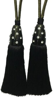 Gordijn Accessoires Decoratieve Flow Moet Hangen Bal Stropdas Bal Tiebacks Touw Kwasten Gordijn Tie Boor Hangen Bal